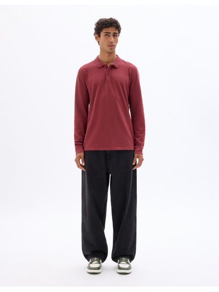 Celio Поло тениска Meoneml с дълъг ръкав