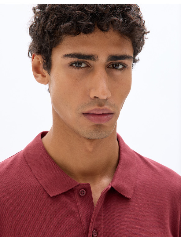 Celio Поло тениска Meoneml с дълъг ръкав