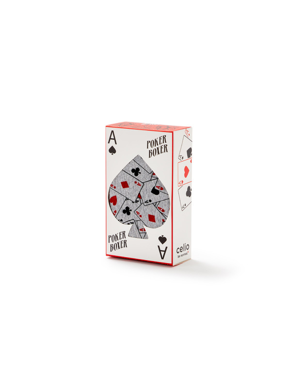 Celio Подаръчен комплект боксерки Покер