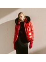 Geox Червен дамски пухен джакет Geox Backsie