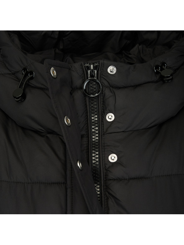 Geox Черен дамски пухен джакет Geox Spherica