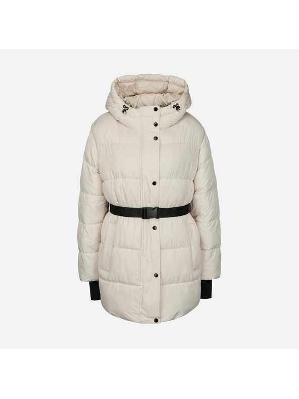 Geox Кремав дамски пухен джакет Geox Spherica