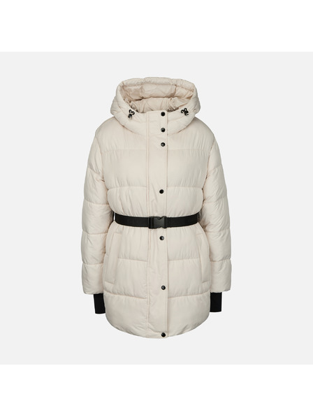 Geox Кремав дамски пухен джакет Geox Spherica