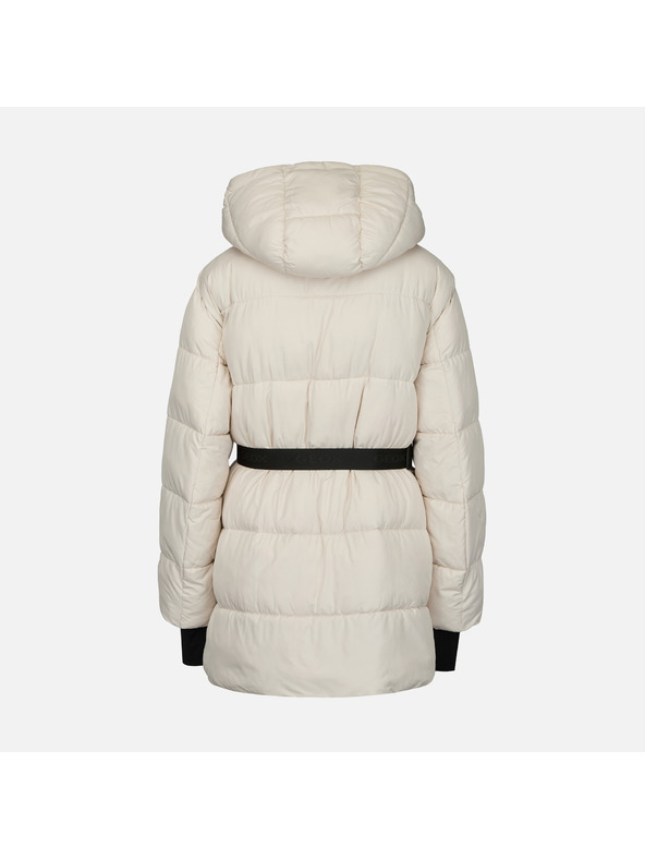 Geox Кремав дамски пухен джакет Geox Spherica