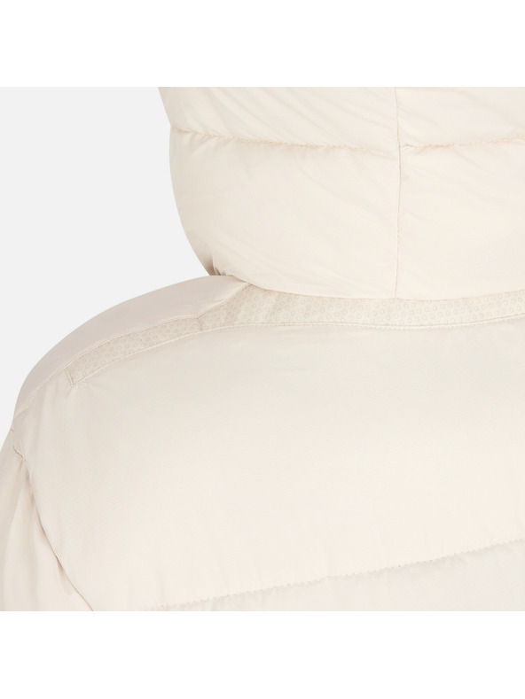 Geox Кремав дамски пухен джакет Geox Spherica