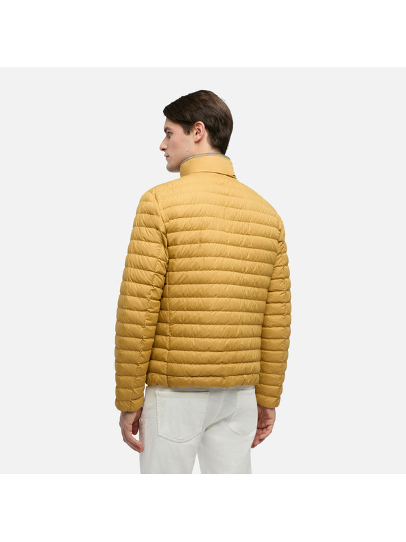 Geox Жълт мъжки пухен джакет Geox Warrens