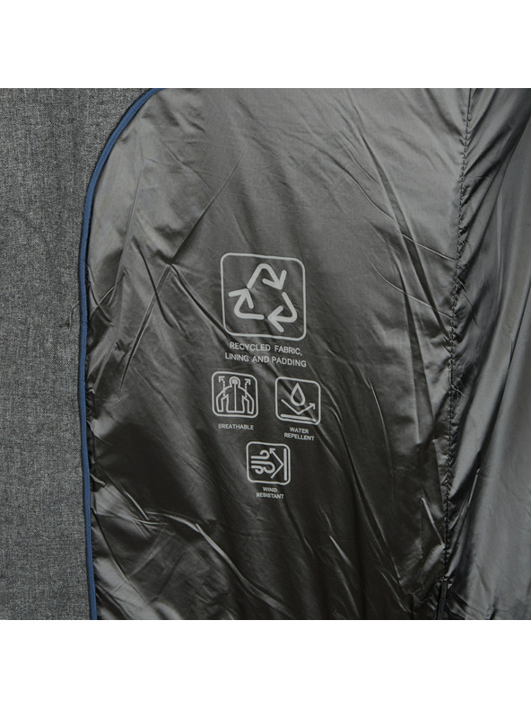 Geox Сив мъжки пухен джакет Geox Leitan