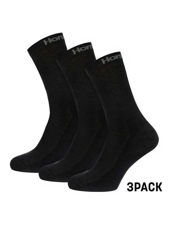 Horsefeathers 3PACK Horsefeathers Чорапи черни