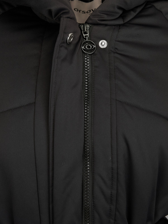 Orsay Черно дамско ватирано палто ORSAY
