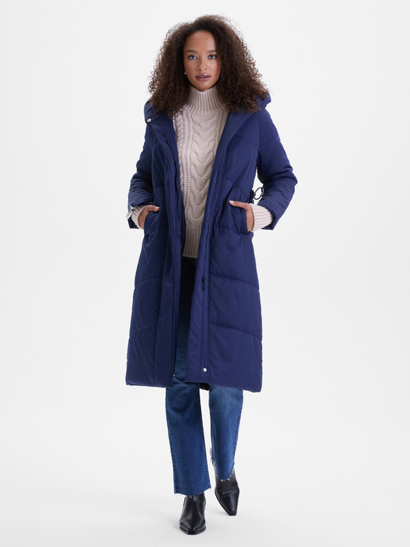 Orsay Тъмносин дамски ватиран палто ORSAY