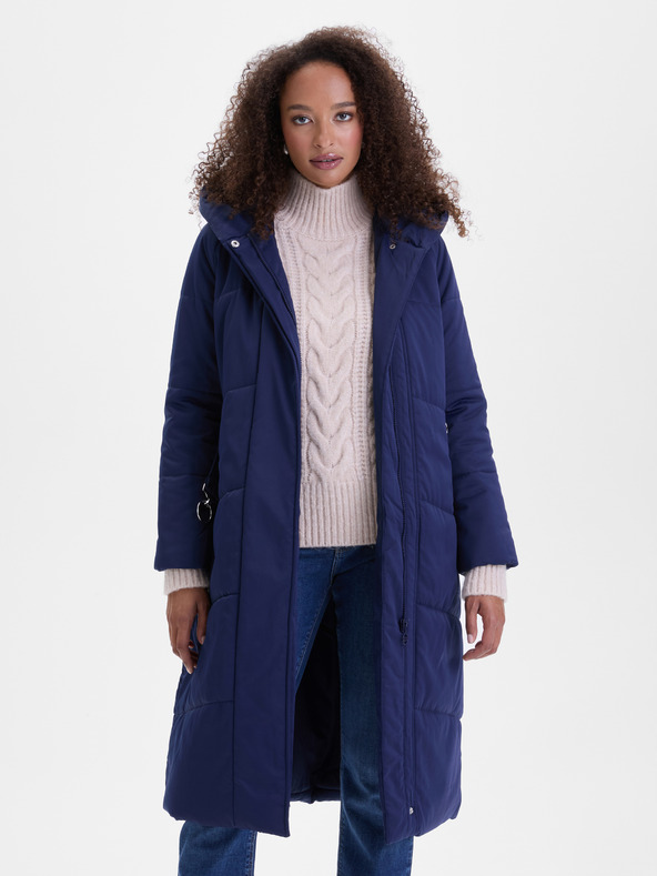 Orsay Тъмносин дамски ватиран палто ORSAY