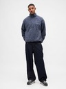 GAP Oversize sherpa суитшърт Arctic Fleece GAP