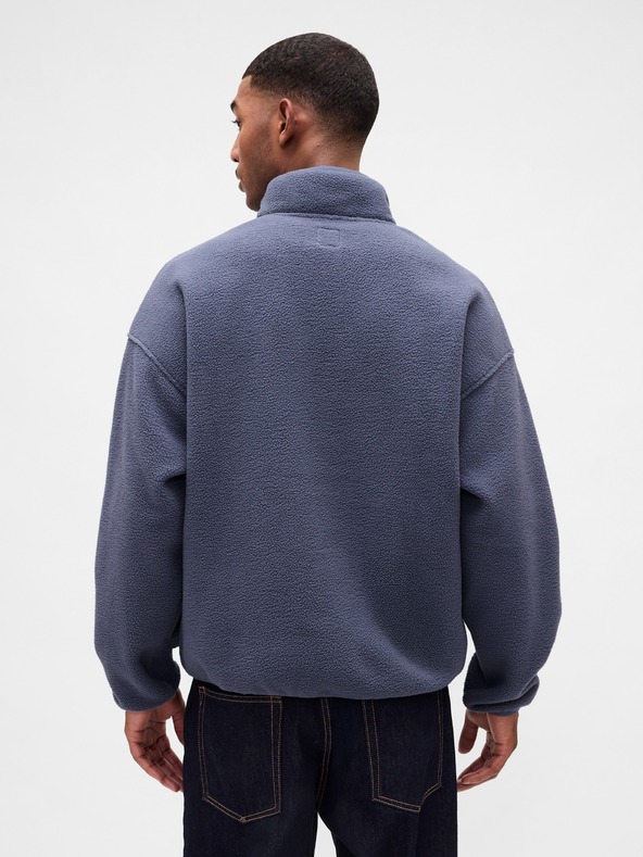GAP Oversize sherpa суитшърт Arctic Fleece GAP