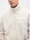 GAP Oversize sherpa суитшърт Arctic Fleece GAP
