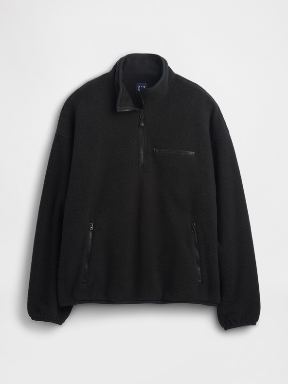 GAP Oversize sherpa суитшърт Arctic Fleece GAP