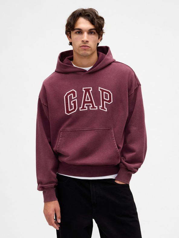 GAP Oversize суитшърт Logo Heavyweight GAP