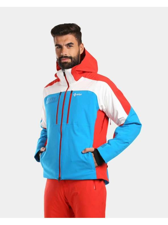 Kilpi Премиум унисекс ски яке Kilpi DEXEN-U Синьо - Червено