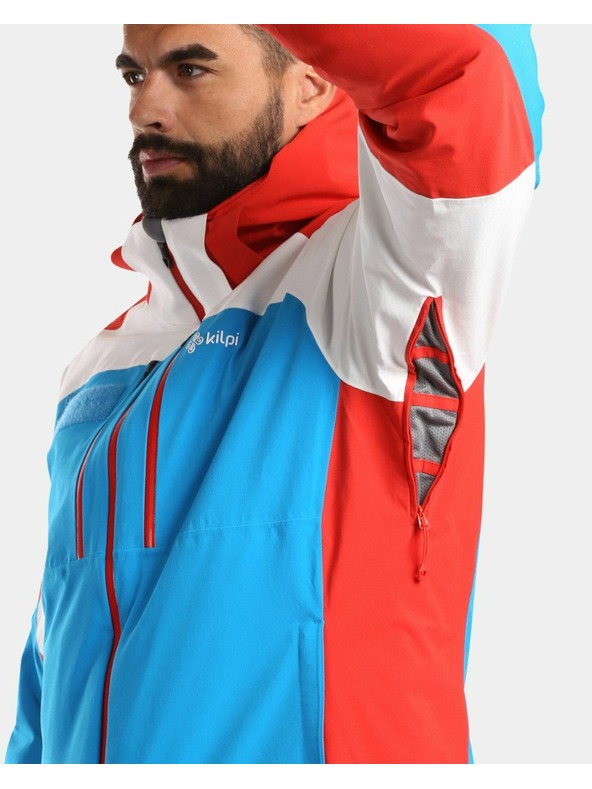 Kilpi Премиум унисекс ски яке Kilpi DEXEN-U Синьо - Червено