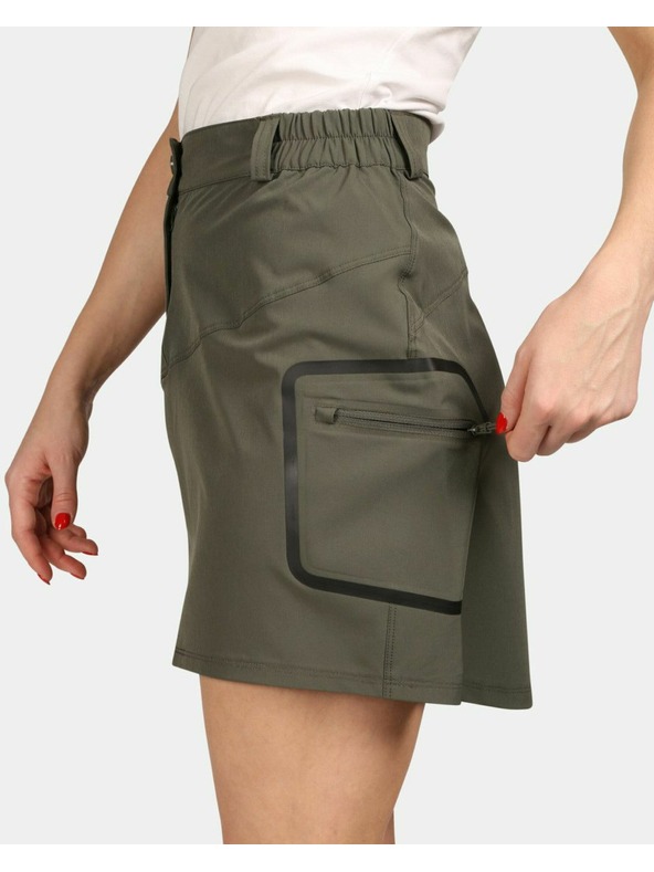 Kilpi Дамска спортна пола в цвят каки Kilpi ANA