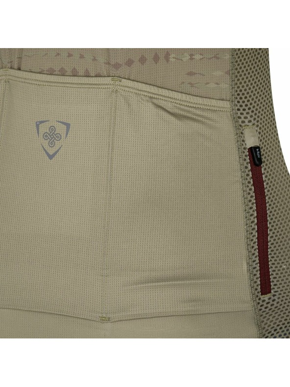 Kilpi Дамска колоездачна тениска Kilpi RITAEL-W в цвят каки и вино