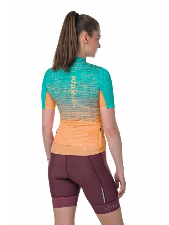 Kilpi Дамска колоездачна тениска Kilpi RITAEL-W в цвят каки и вино