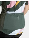 Kilpi Зелено и розово Женска спортна тениска с цип Kilpi RITAEL