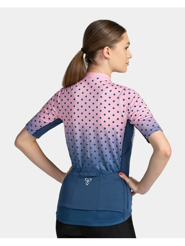 Kilpi Синьо-розова дамска спортна риза с цип Kilpi RITAEL