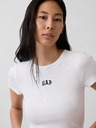 GAP Ребрести тениска с лого GAP