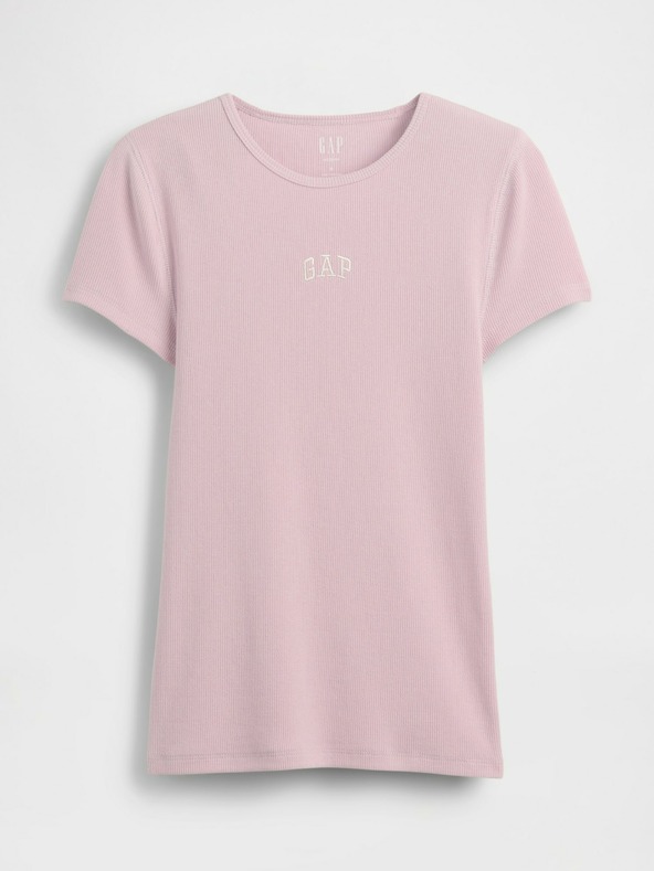 GAP Ребрести тениска с лого GAP
