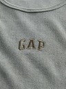 GAP Ребрести тениска с лого GAP