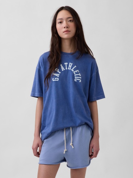 GAP Oversize тениска с лого Athletic VintageSoft GAP