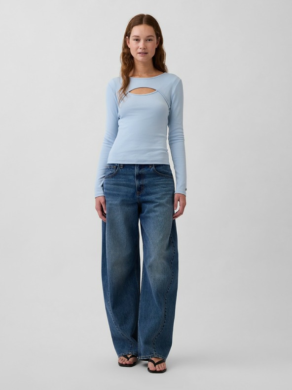 GAP Тениска с дълъг ръкав GAP