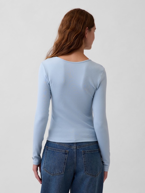 GAP Тениска с дълъг ръкав GAP