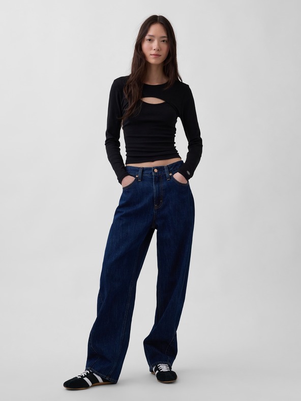 GAP Тениска с дълъг ръкав GAP