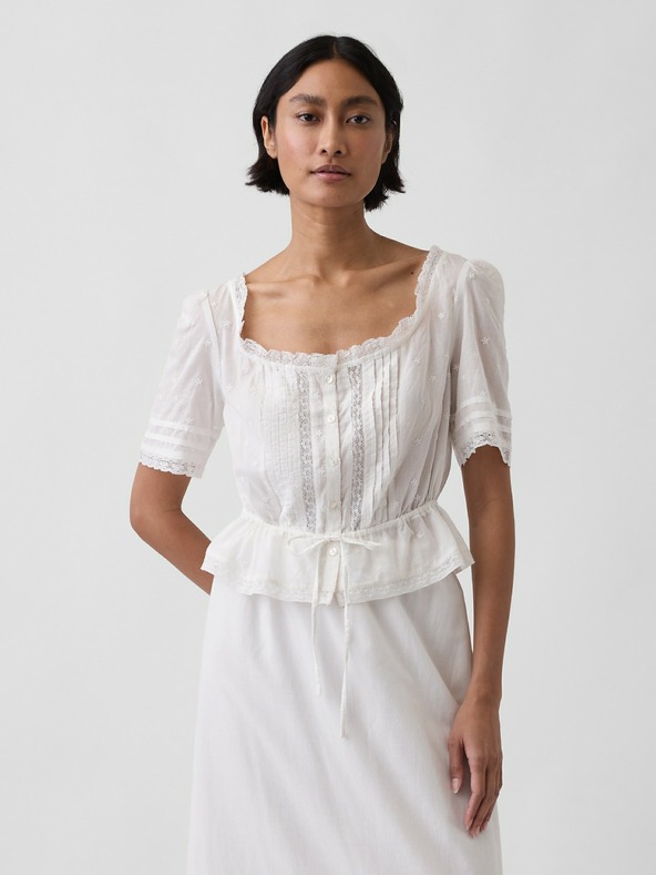 GAP Топ с дантела GAP