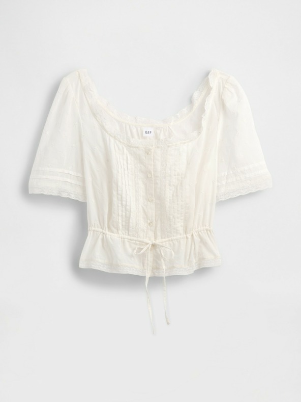 GAP Топ с дантела GAP