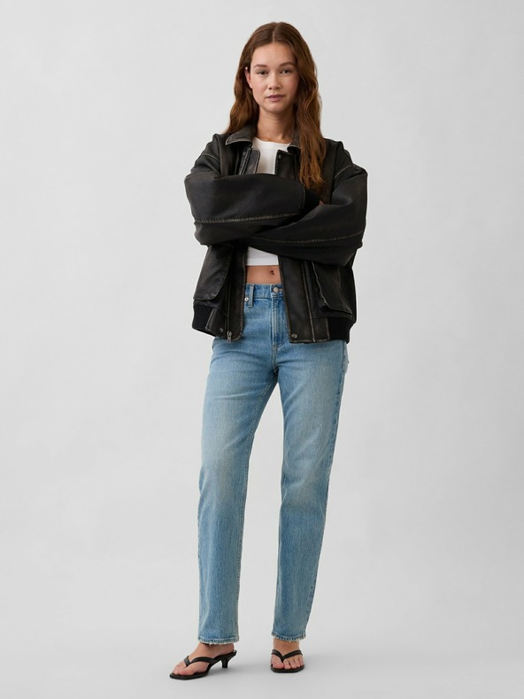 GAP Дънки Mid Rise Relaxed Straight GAP