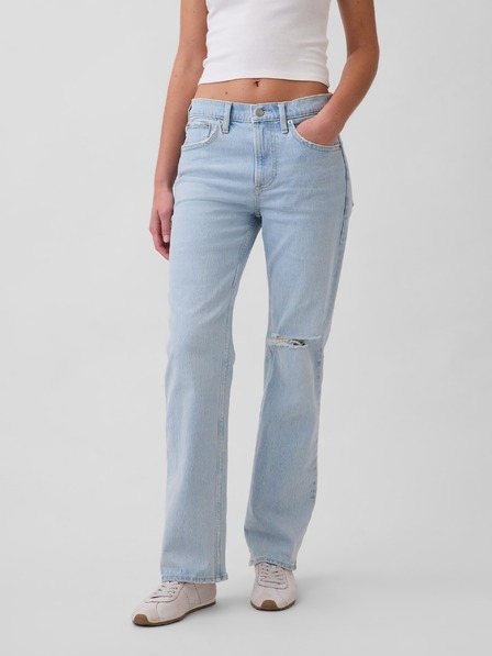 GAP Дънки Mid Rise Relaxed Straight GAP