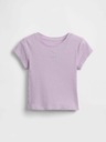 GAP Детска ребрована тениска с лого GAP
