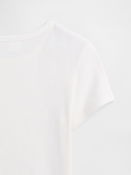 GAP Бебешка тениска с ребра GAP