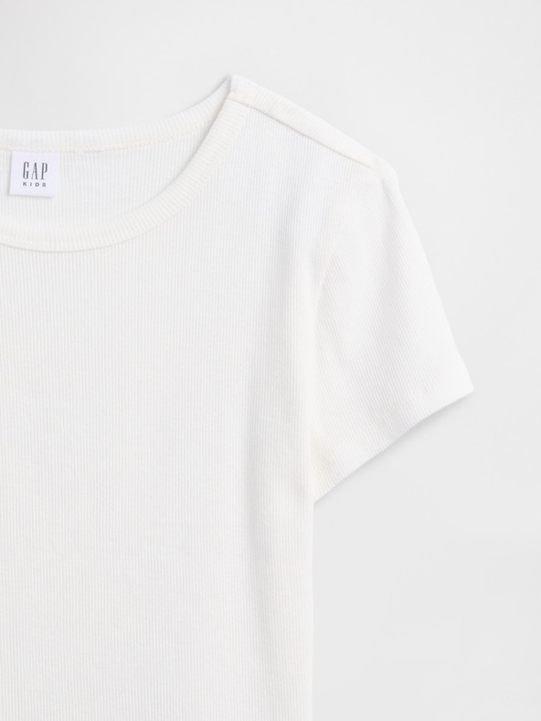 GAP Бебешка тениска с ребра GAP
