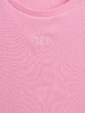 GAP Детска ребрована тениска с лого GAP
