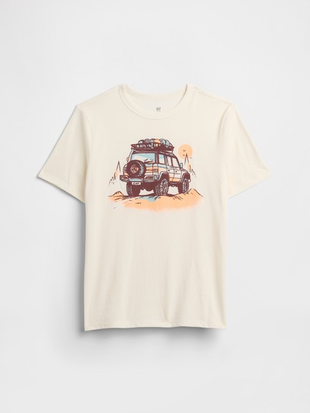 GAP Бебешка тениска с щампа Gap