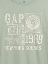 GAP Бебешка тениска с щампа Gap
