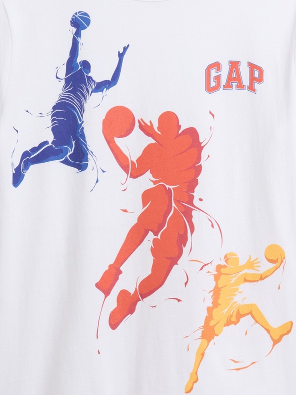 GAP Бебешка тениска с щампа Gap