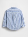 GAP Бебешка oversize риза с лого Oxford Big Shirt GAP