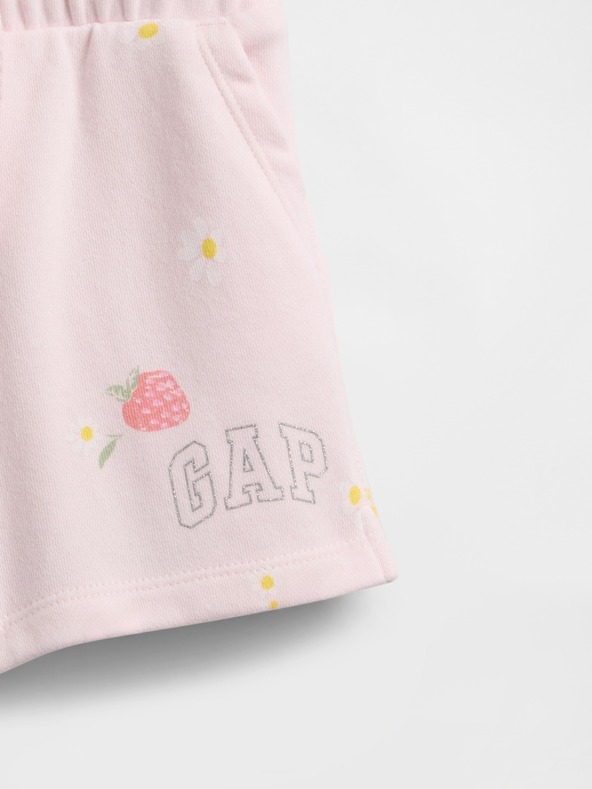 GAP Бебешки шорти с логото на GAP