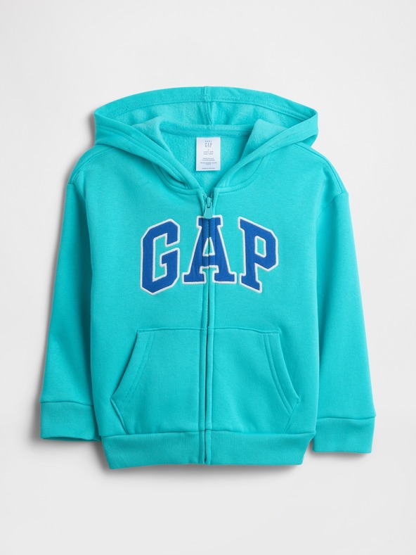 GAP Бебешки суитшърт с логото на GAP