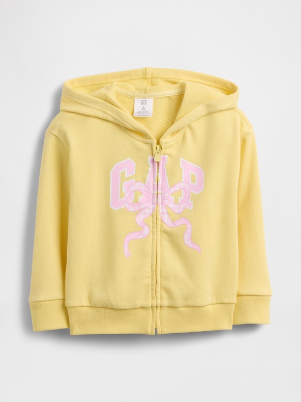 GAP Бебешки суитшърт с логото на GAP