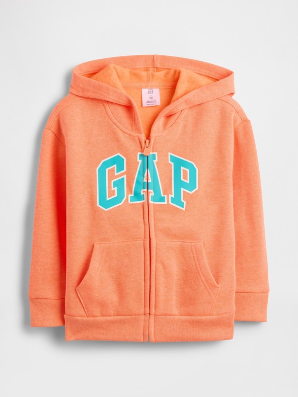 GAP Бебешки суитшърт с логото на GAP